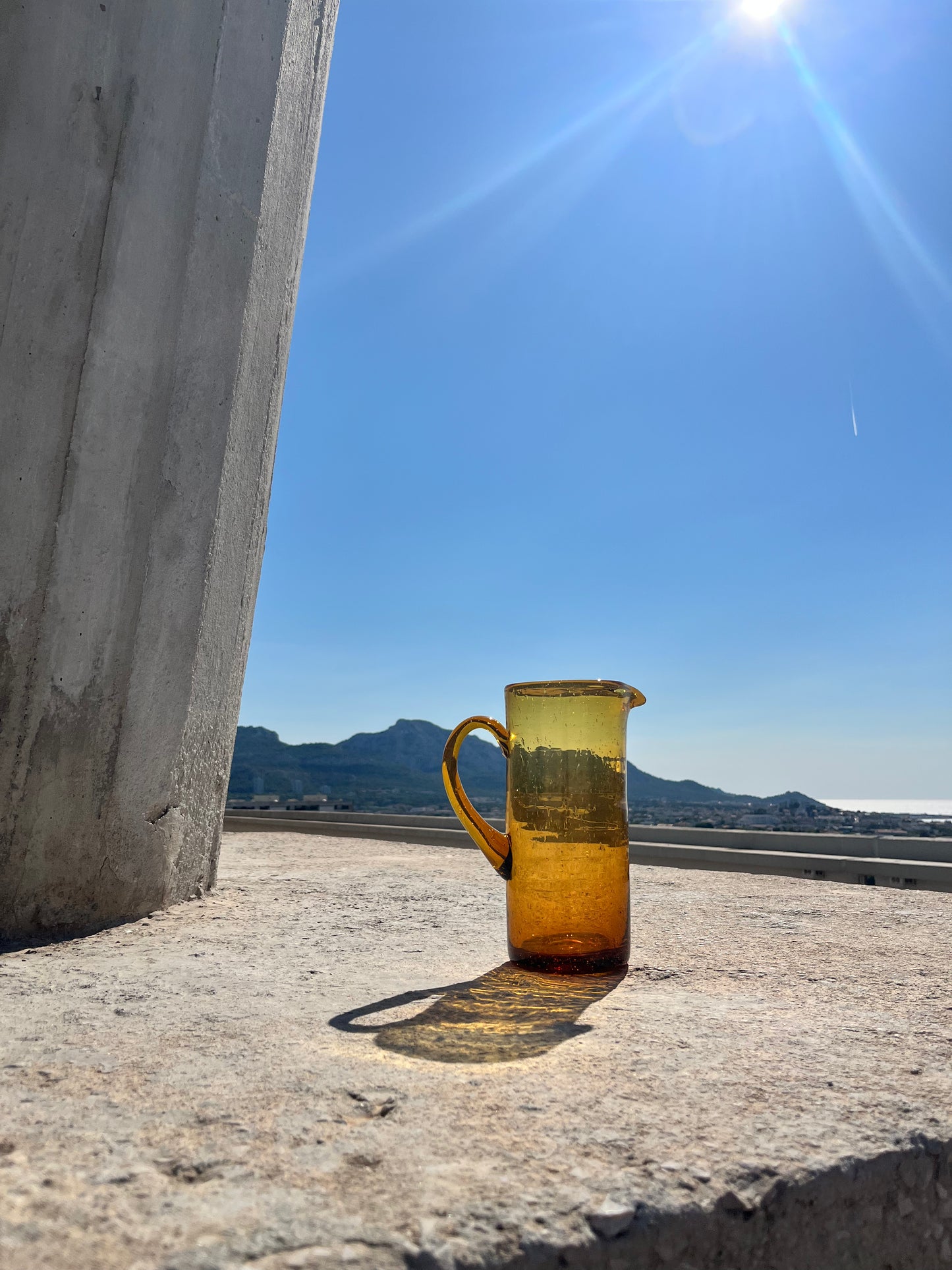 Broc verre épais