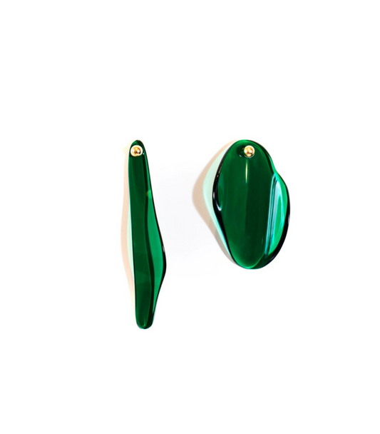 Boucles d'oreilles asymétriques