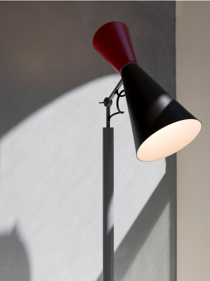 Parliament Floor Lamp - Le Corbusier