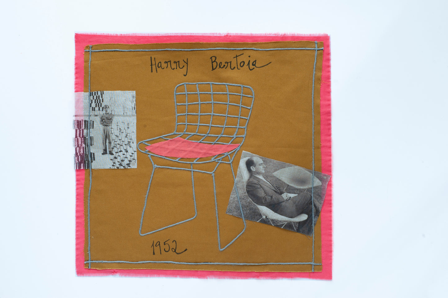 Textile collages