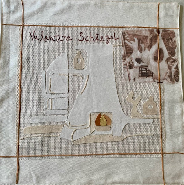 Textile collages