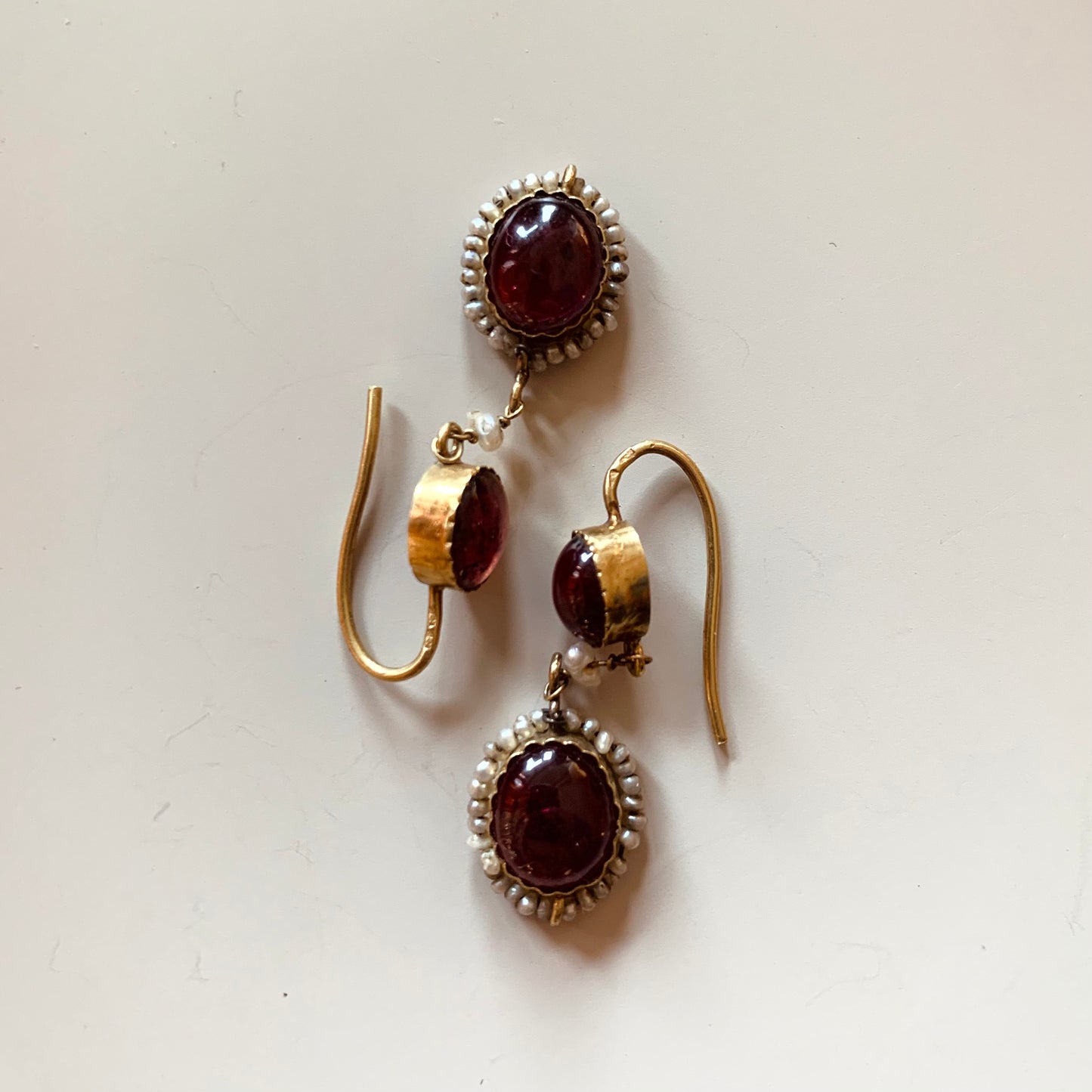 Boucles Dormeuses or et pierres précieuses