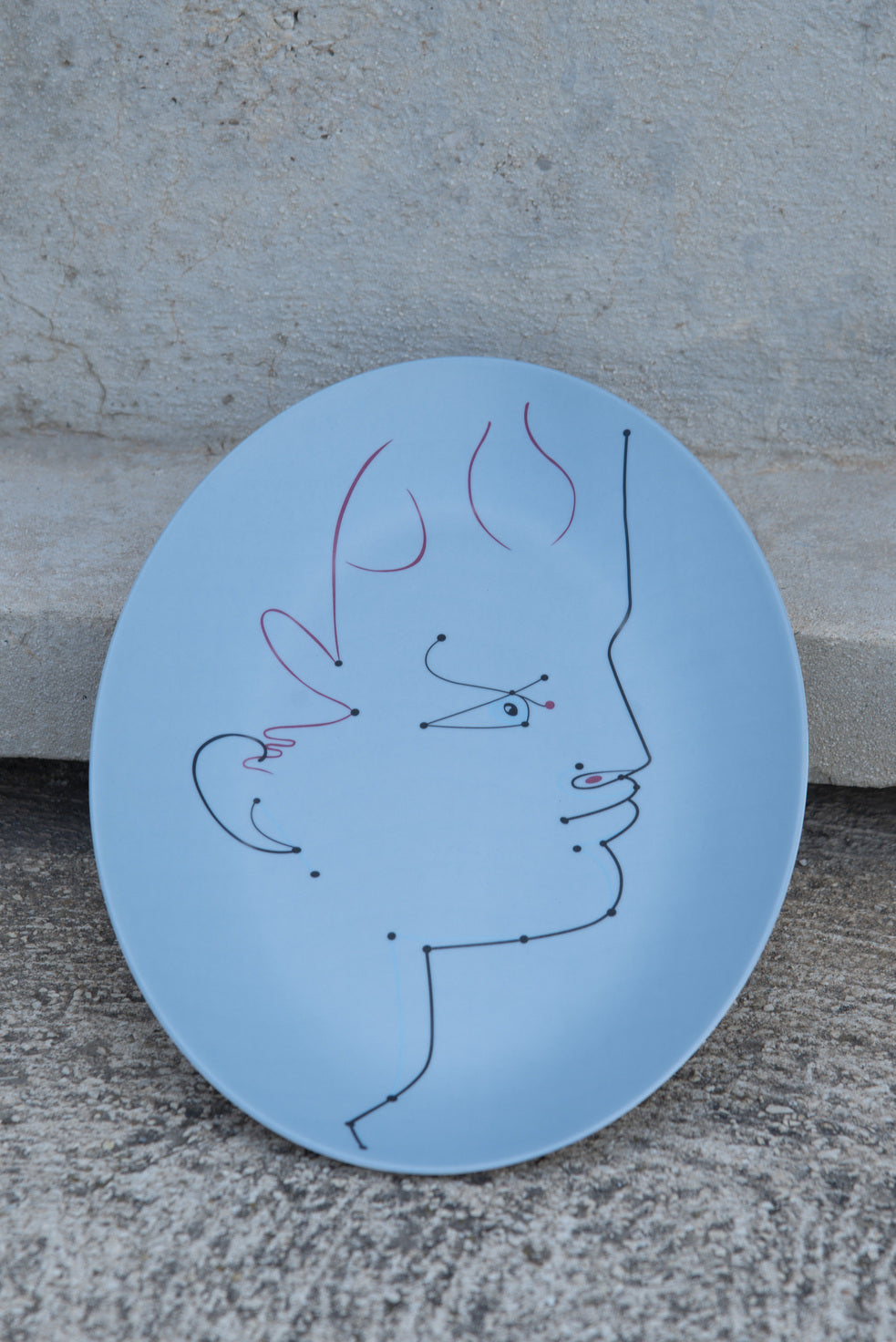 Oval dish "Antinous"
