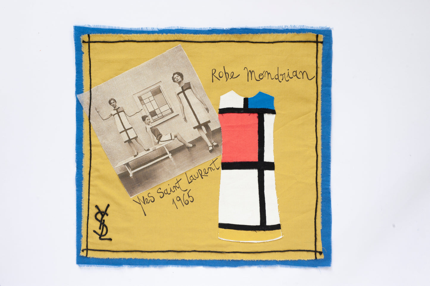 Textile collages