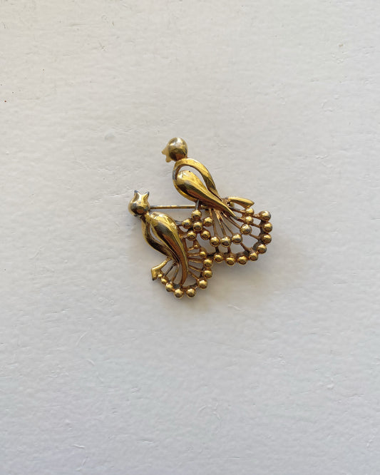 Bird brooch