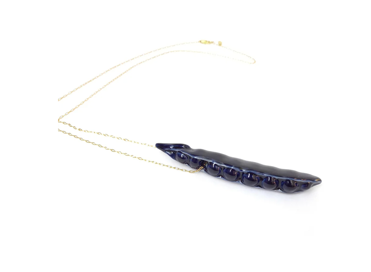 Collier Cosse de petits pois