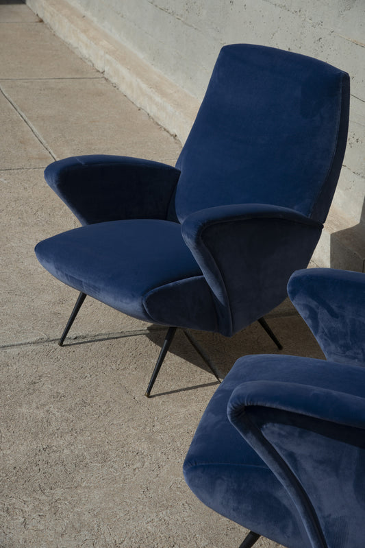 Italian fireside chairs