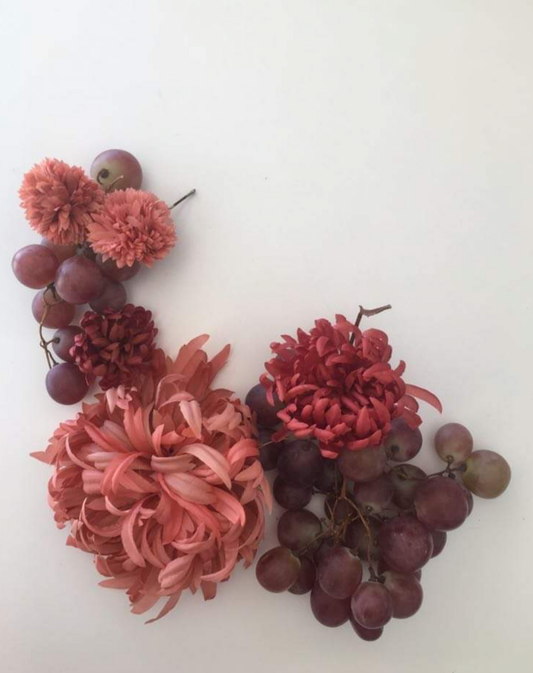 Broche en fleur de soie