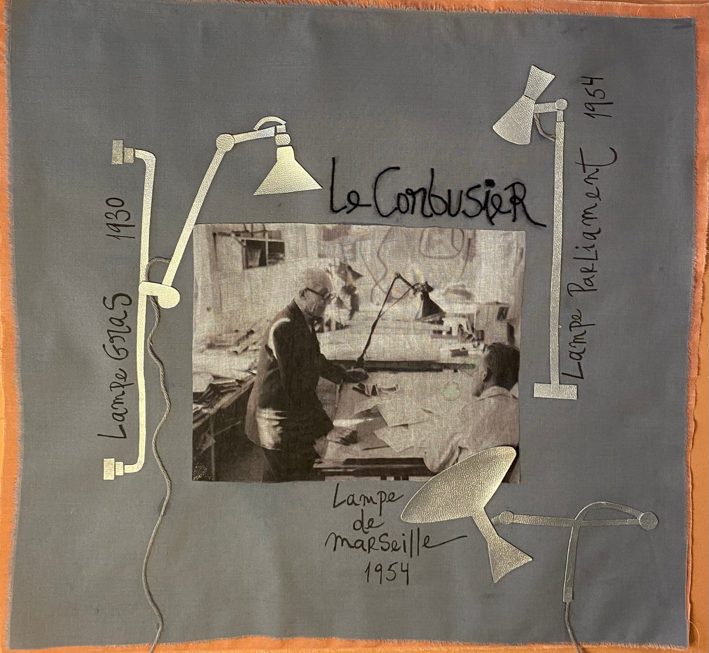 Textile collages