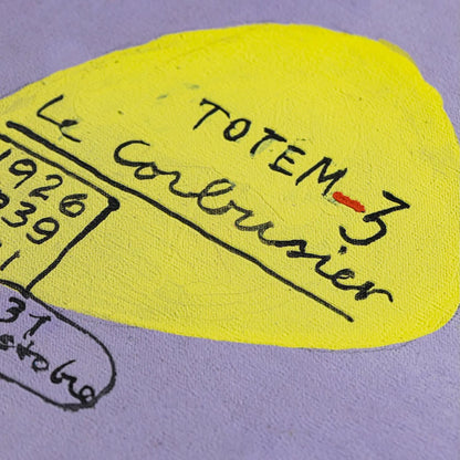Lithographie Totem 3 - Le Corbusier