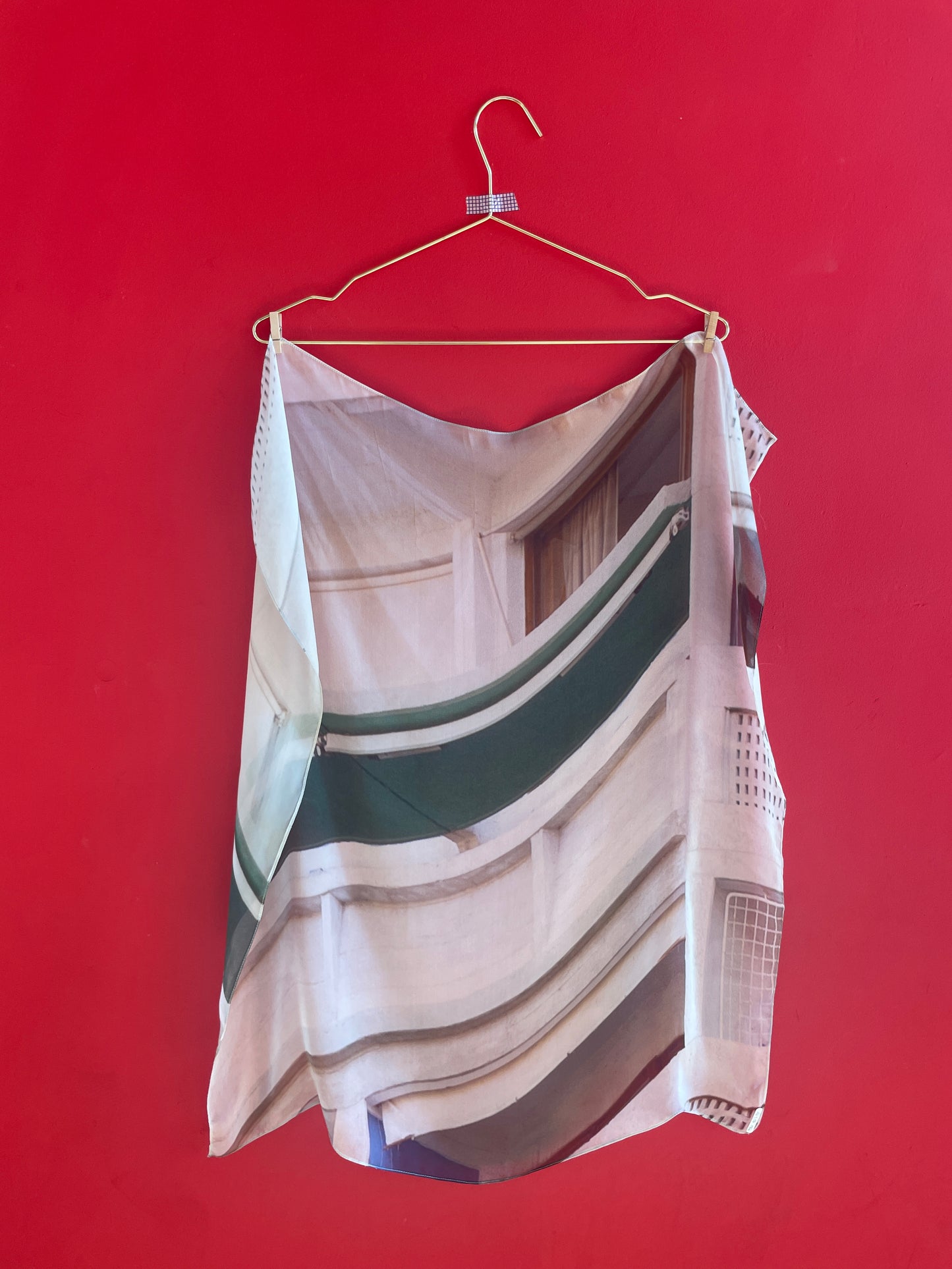 Foulard 100% soie Unité d'Habitation