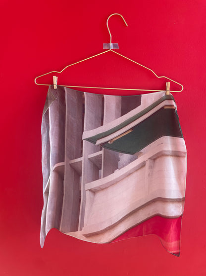 Foulard 100% soie Unité d'Habitation