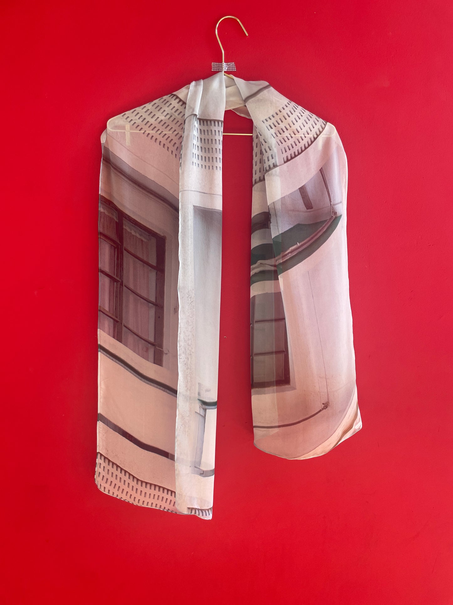 Foulard 100% soie Unité d'Habitation