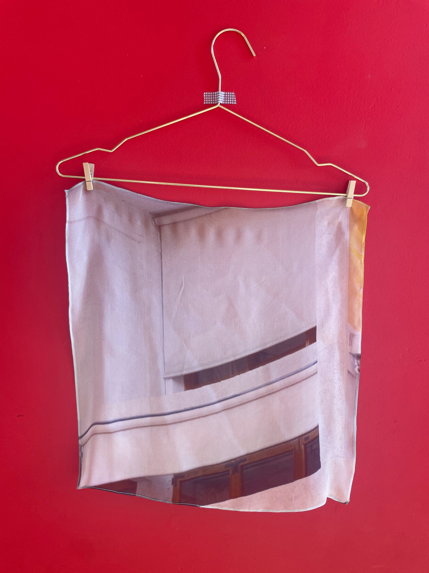 Foulard 100% soie Unité d'Habitation