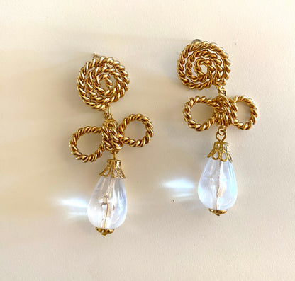 Boucles d'oreilles Couture