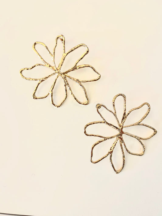 Boucles Sylvie fleurie