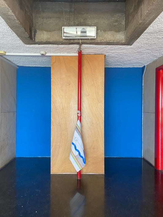 Torchon Vintage hommage à Le Corbusier