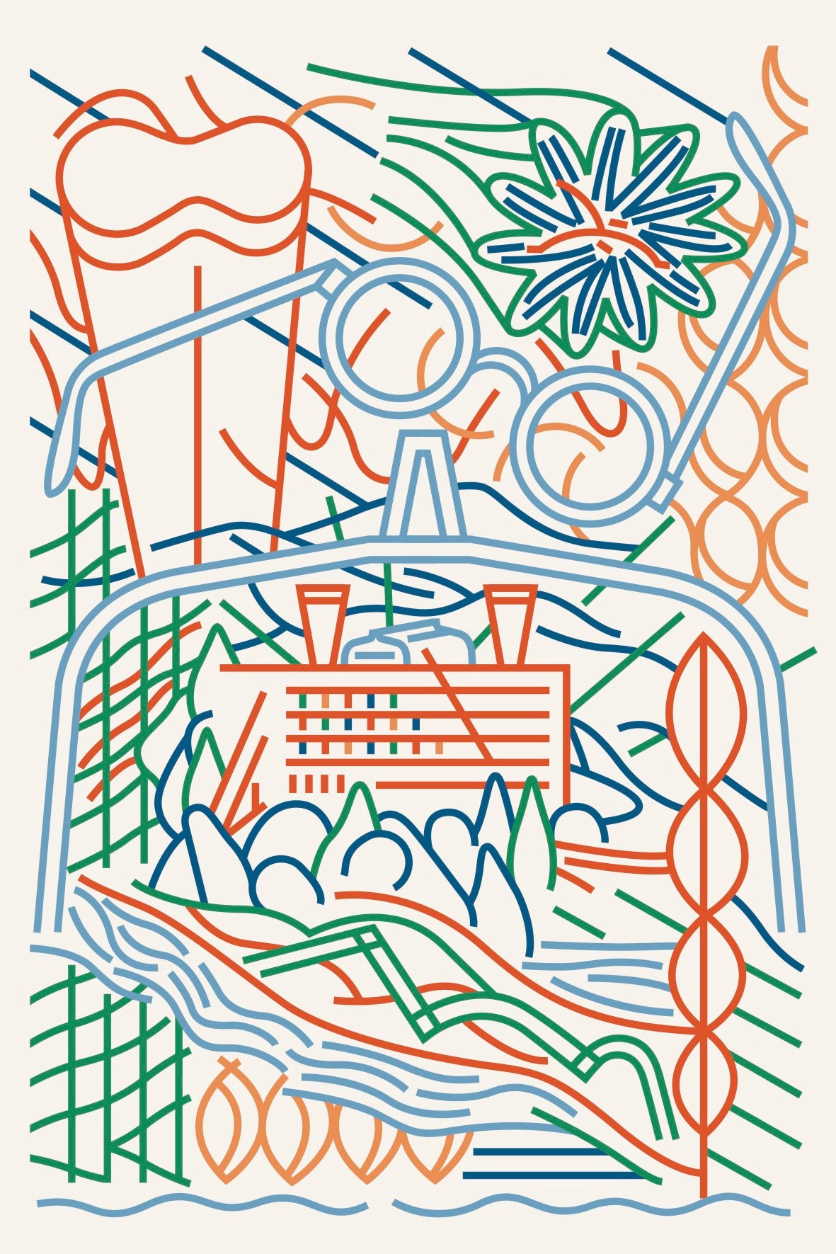 Affiche de l'exposition Festival d'Avant-Garde