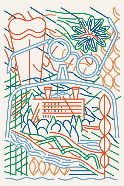 Affiche de l'exposition Festival d'Avant-Garde