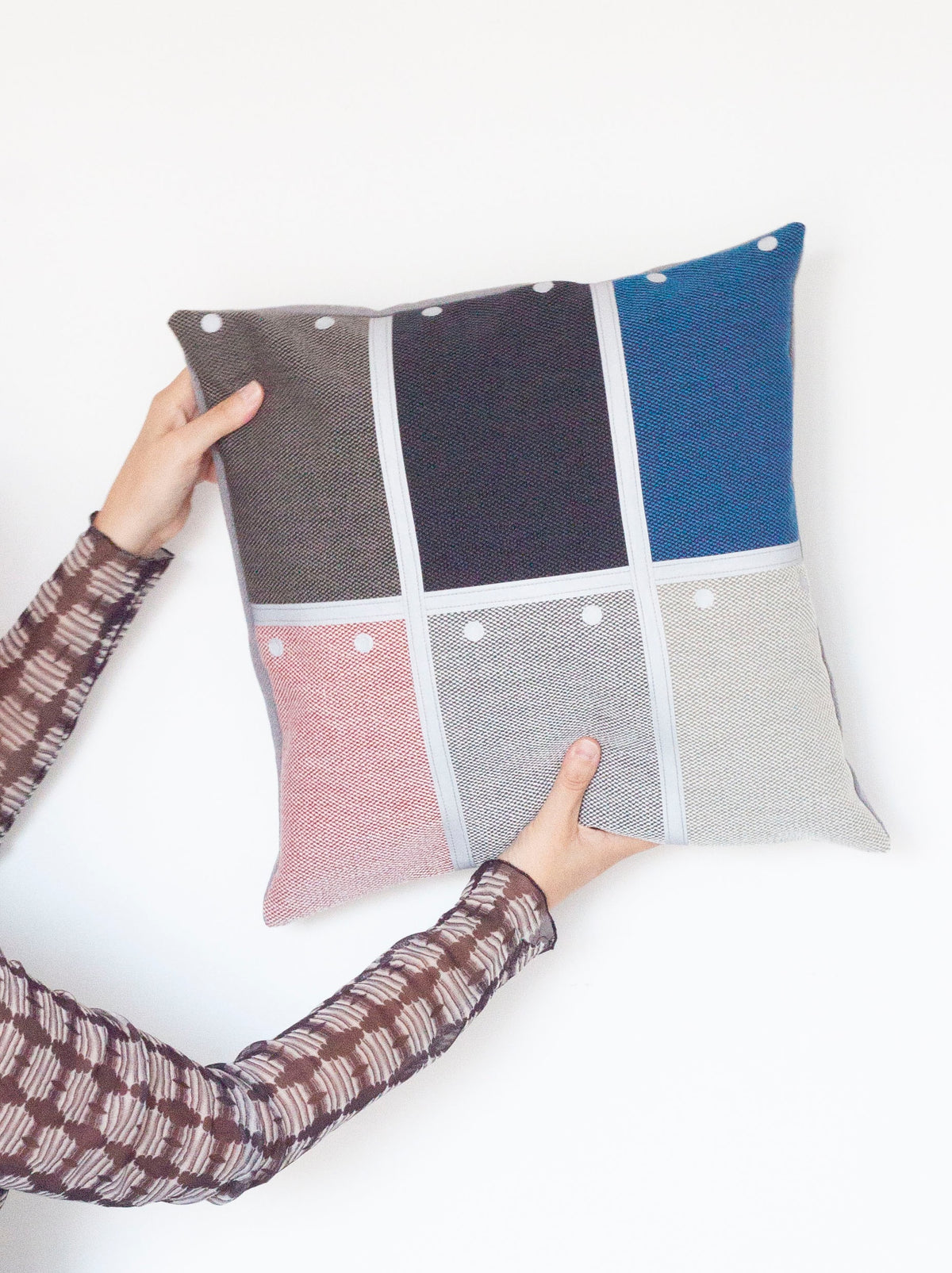 Coussin Carrée patchworh