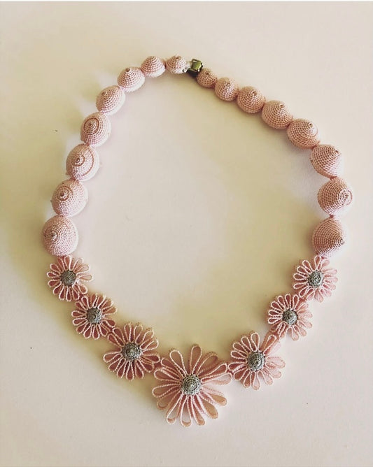 Collier coton Monica