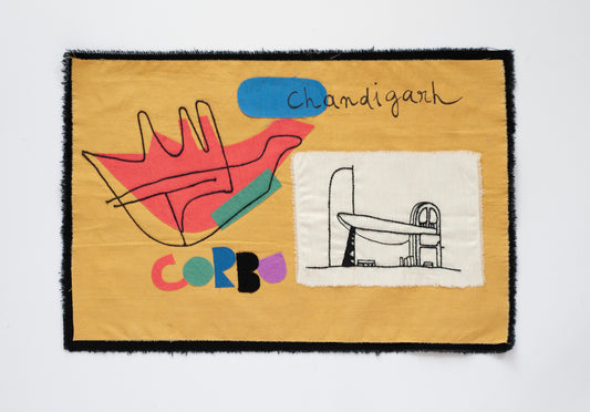Collages textiles 100% coton