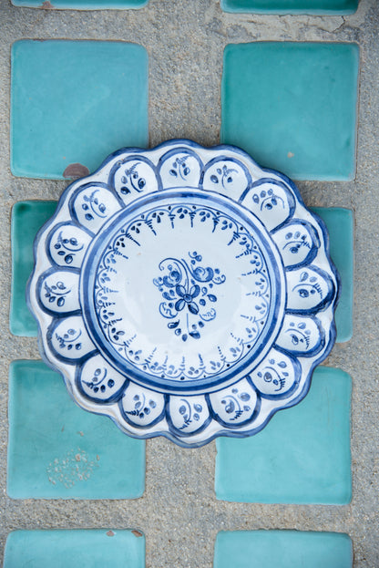 Assiettes Bleues