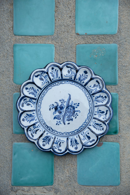 Assiettes Bleues