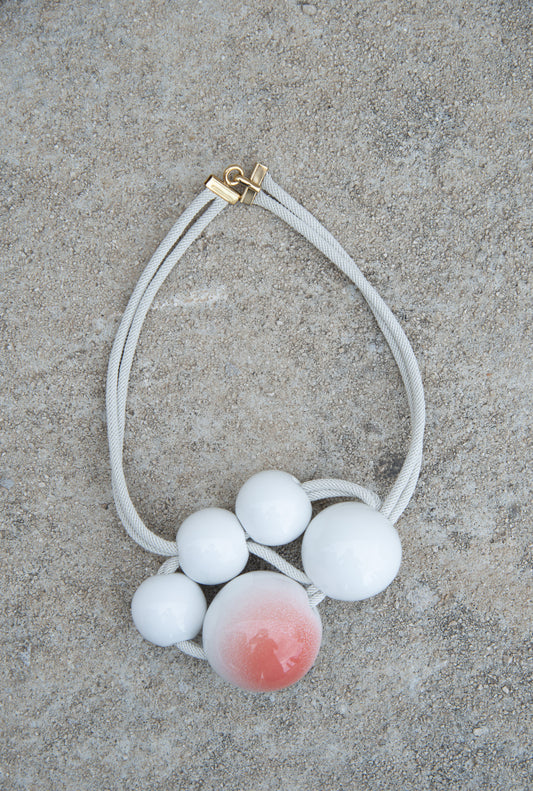 Collier Gela blanc