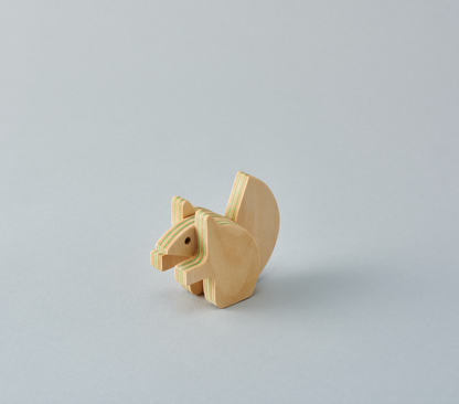 Animaux Puzzle japonais en bois et papier recyclé