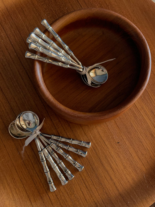 Set 6 Petites cuillères en argent