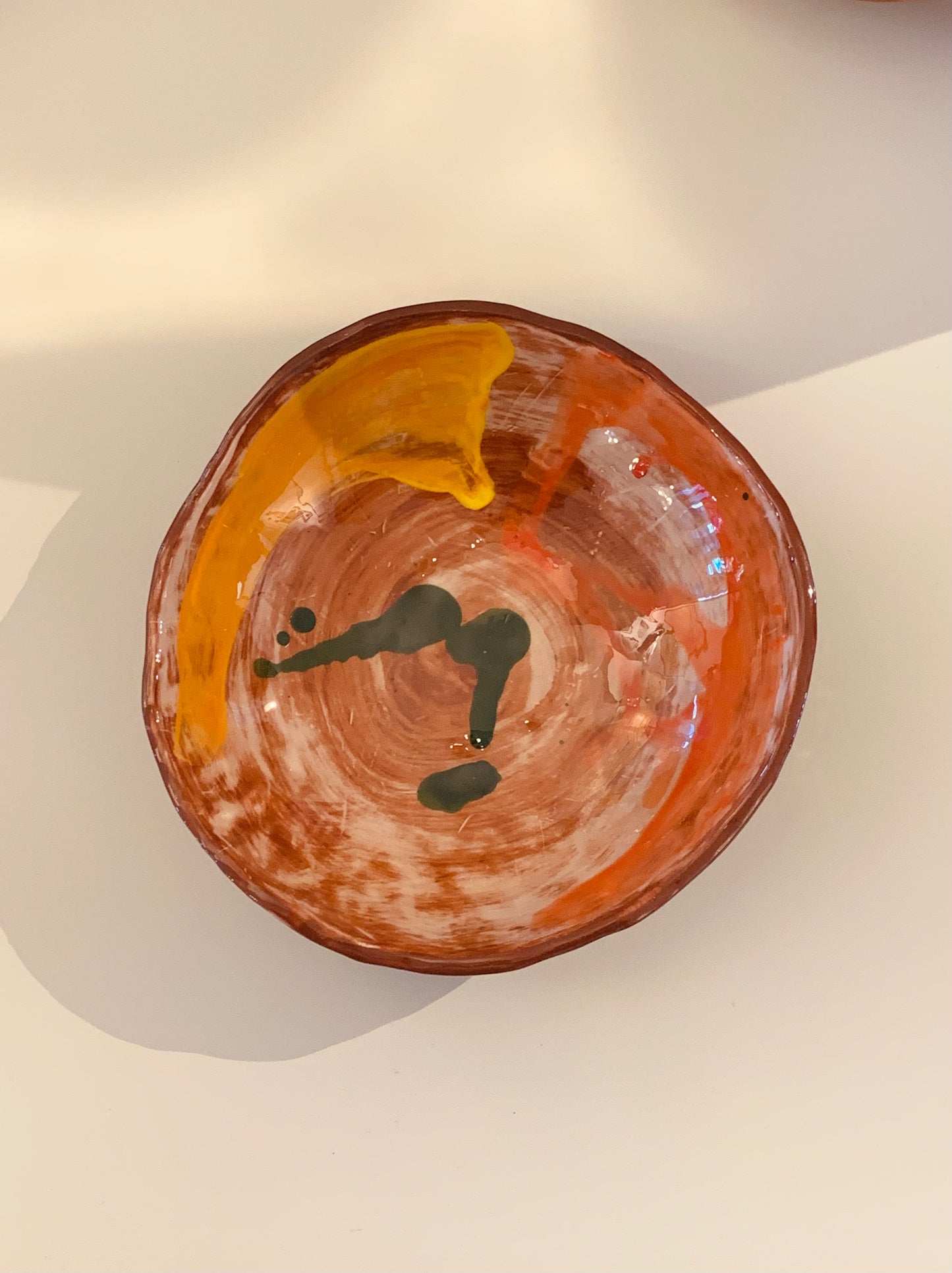 Assiettes creuses terre cuite
