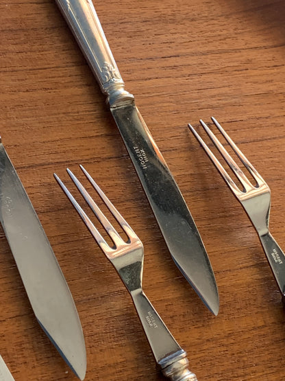 Couverts Argent et Inox