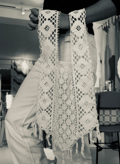 Sac à provisions en crochet