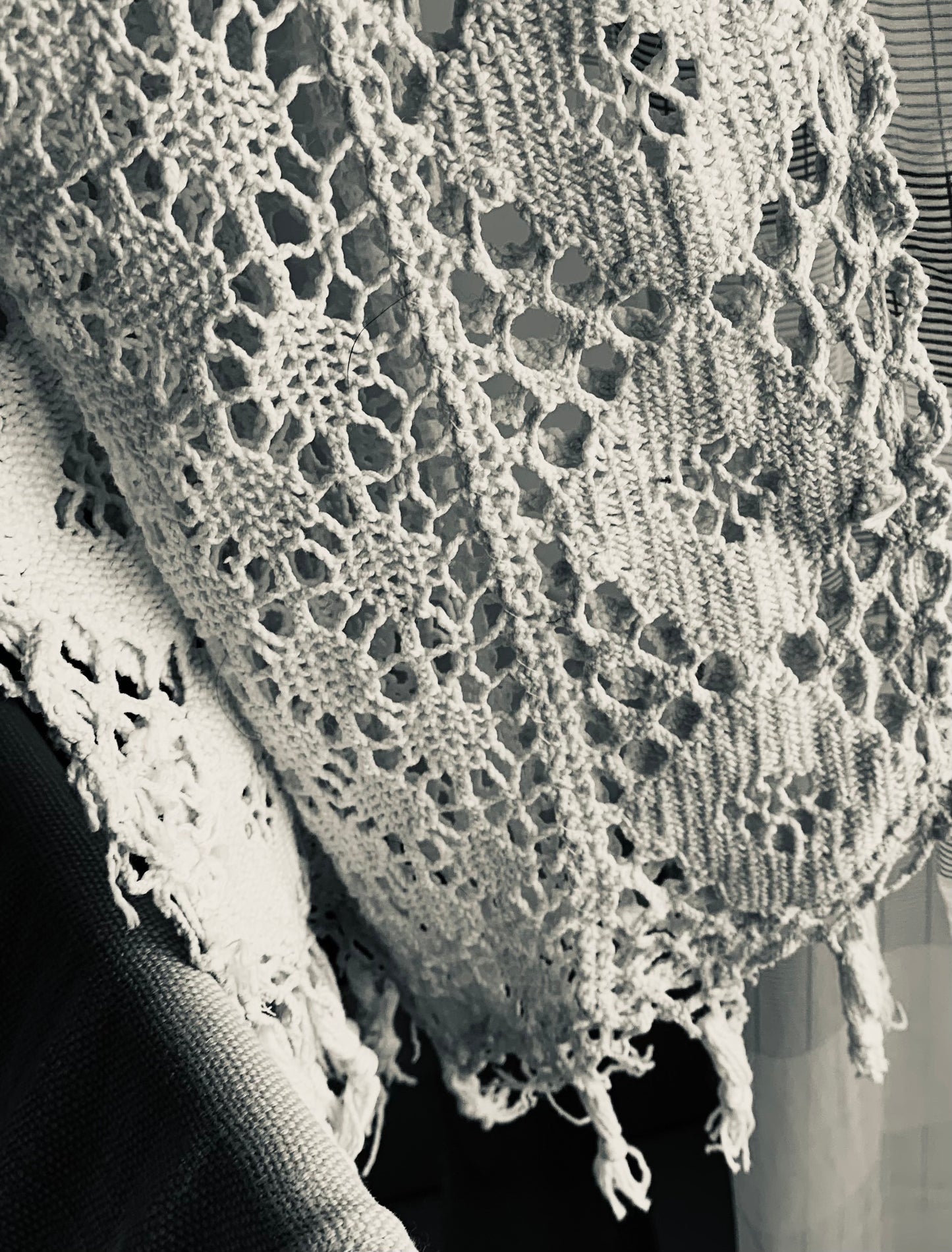 Sac à provisions en crochet