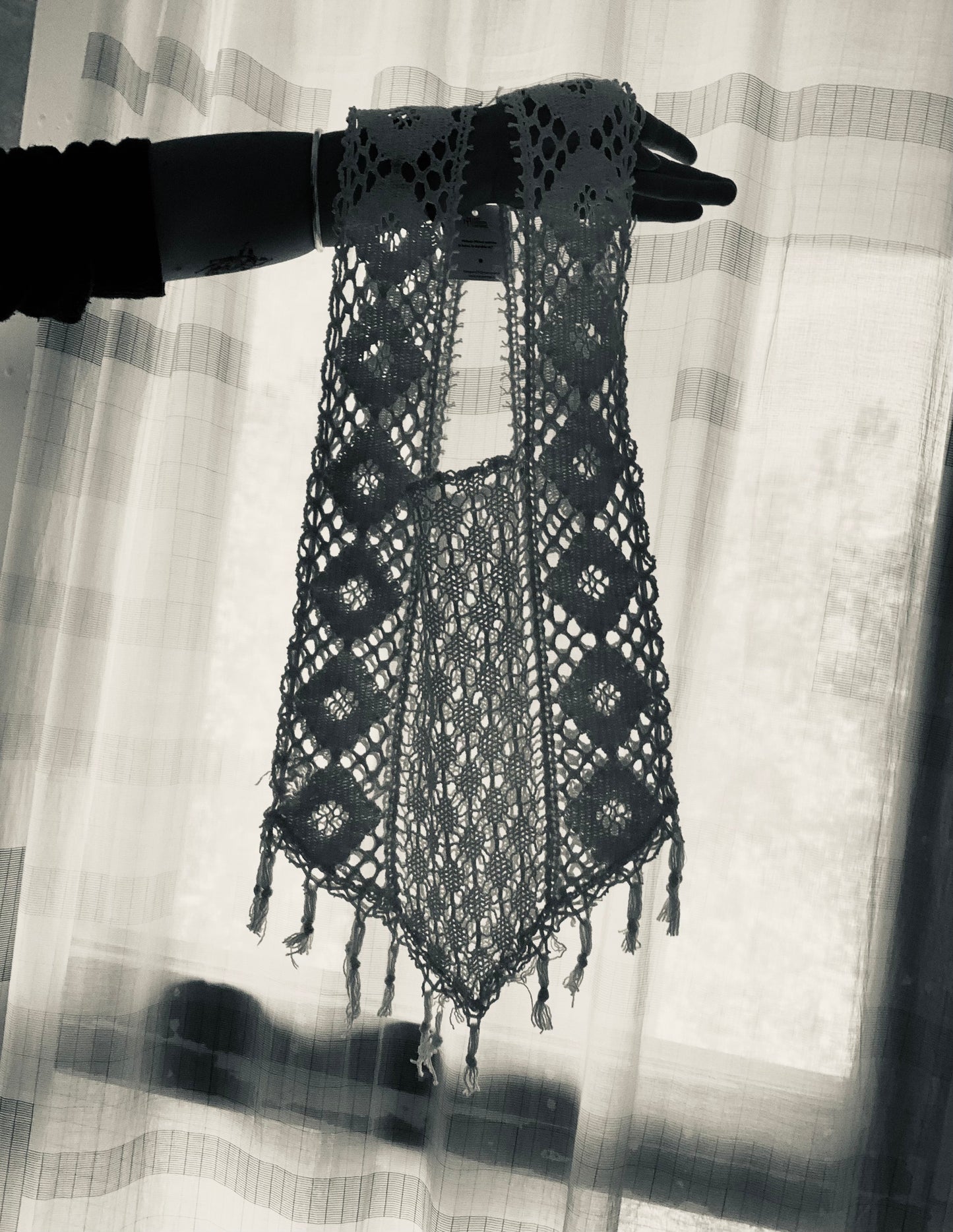 Sac à provisions en crochet