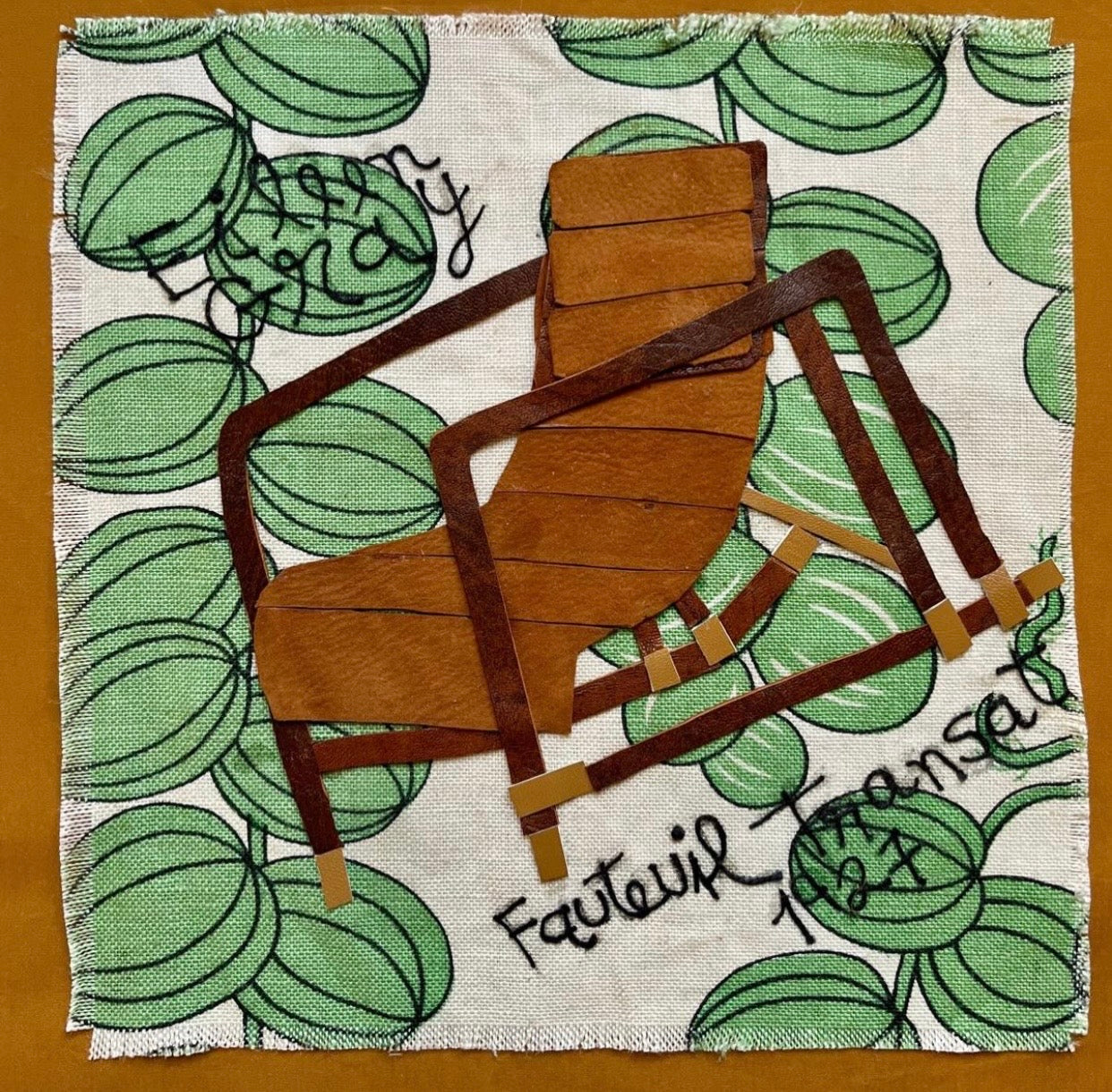 Collages Textiles E.1027