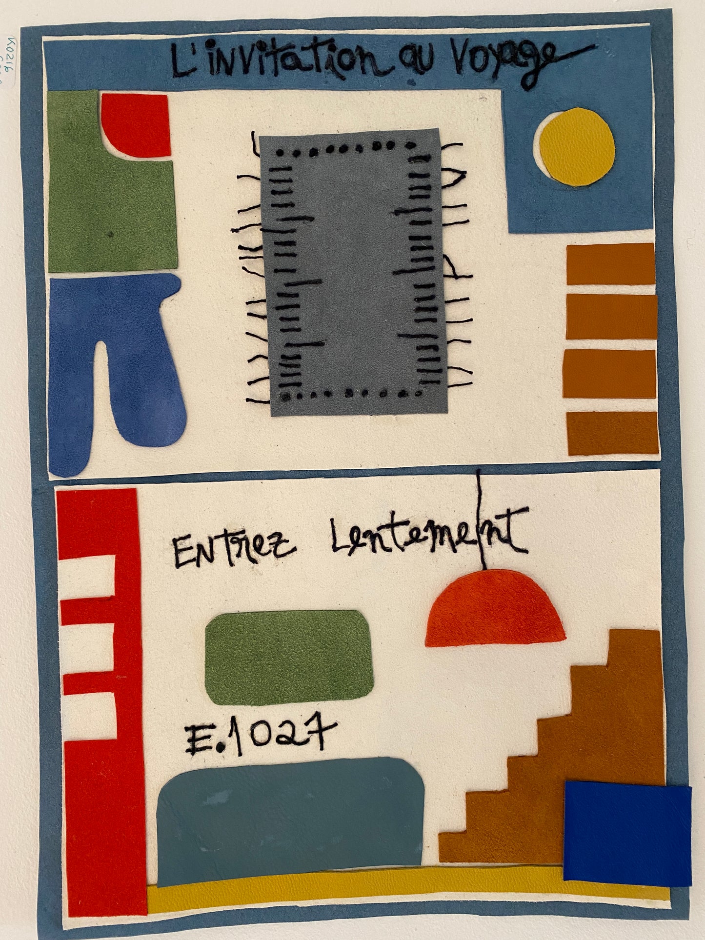 Collages Textiles E.1027