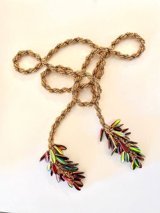 Collier cravate Lupe
