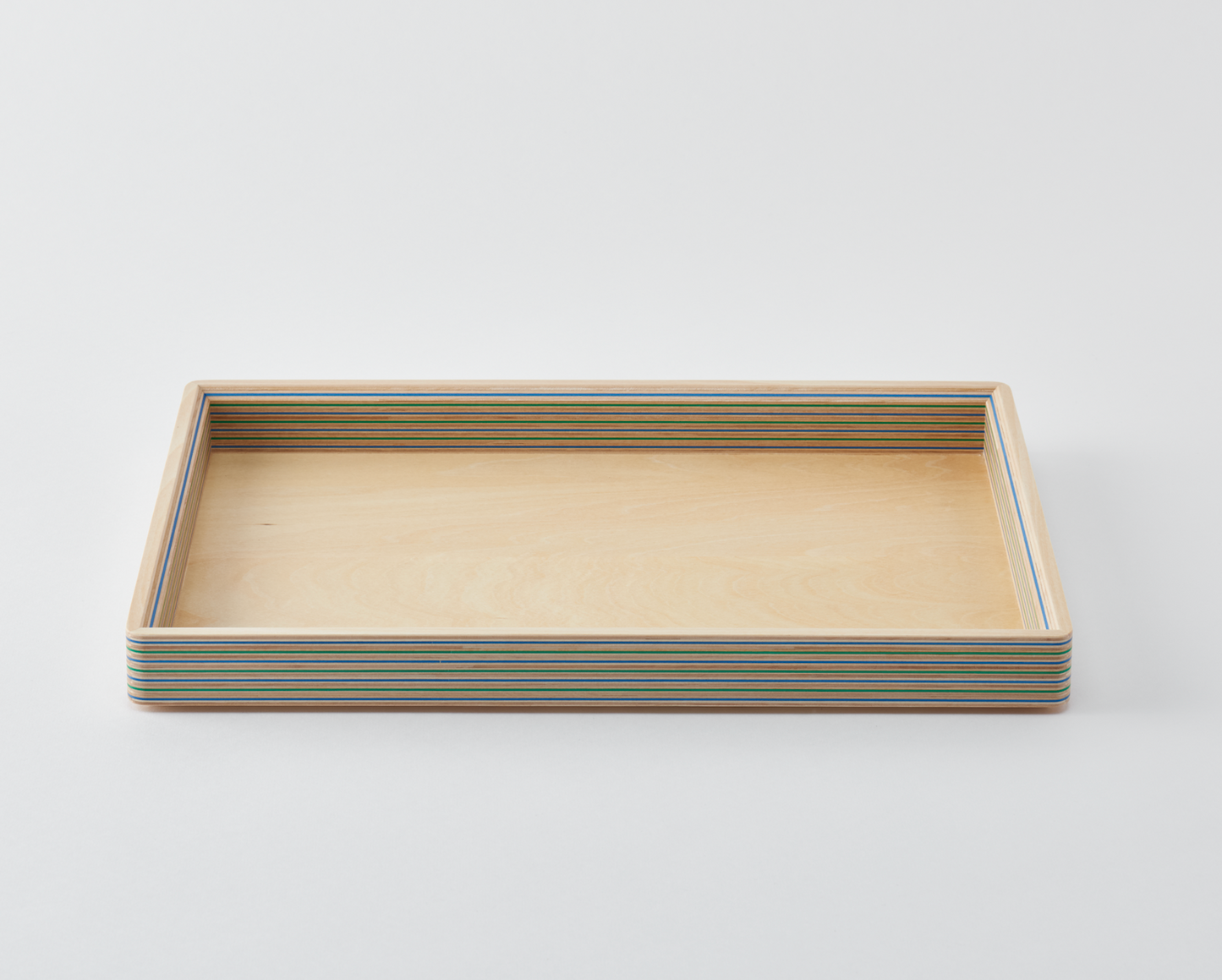 Plateau japonais en bois et papier recylé
