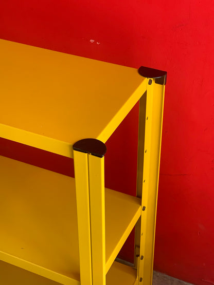 Etagères Jaunes, design italien,  années 80
