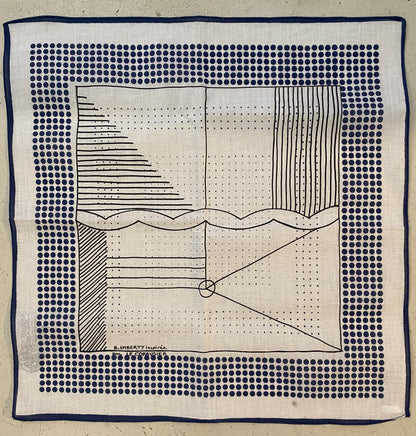 Mouchoir serigraphié Le Modulor