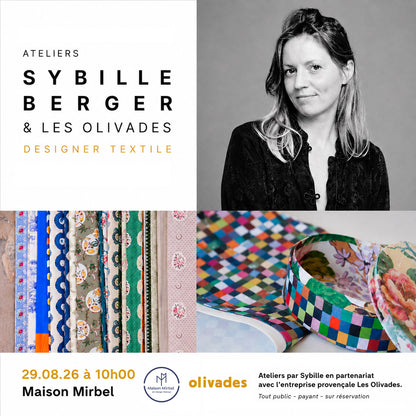 ATELIER TEXTILE SYBILLE BERGER & LES OLIVADES