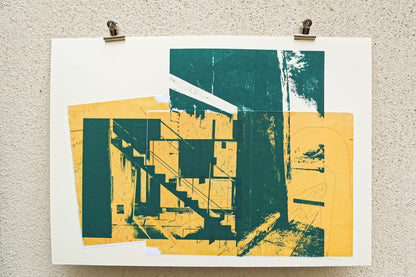Sérigraphie Toit n°1 et n°2