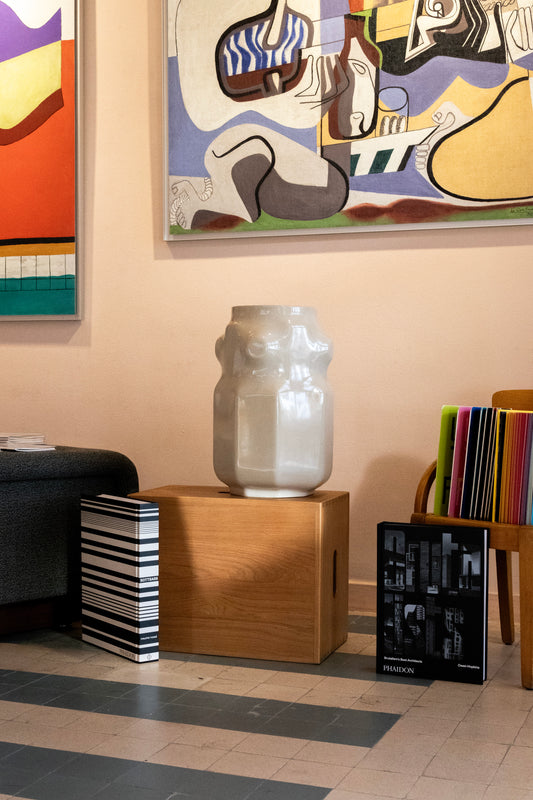 Vase Vacuum Pawn Beige