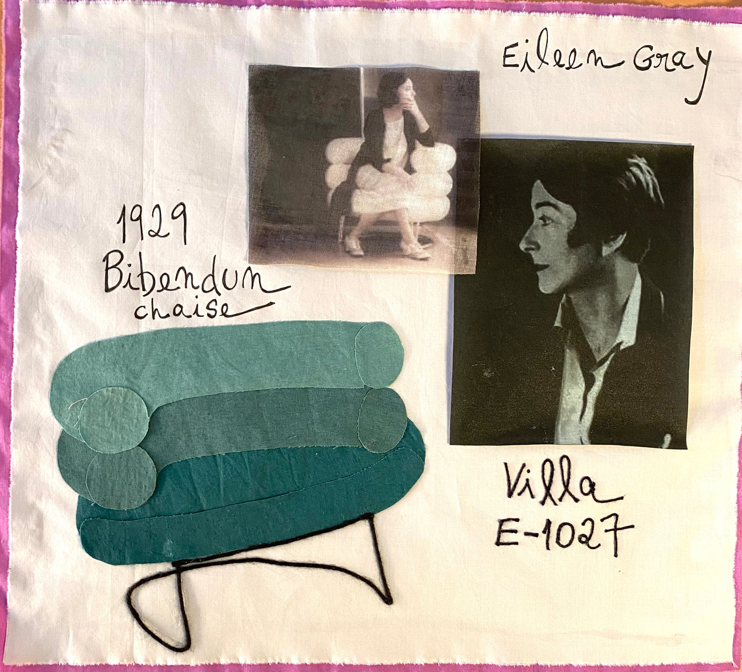 Collages textiles