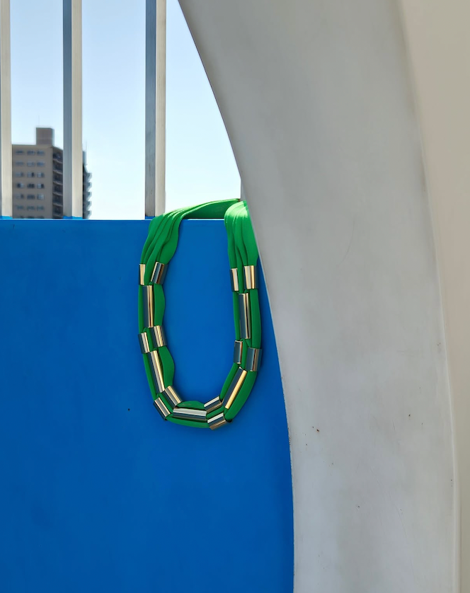 Collier Cleopâtre vert