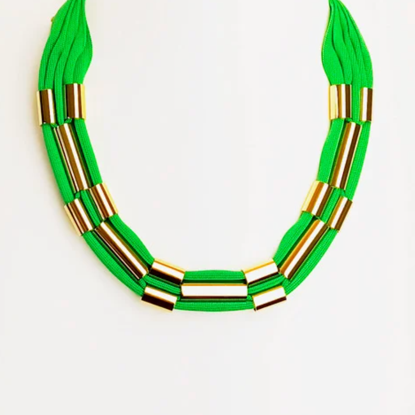 Collier Cleopâtre vert