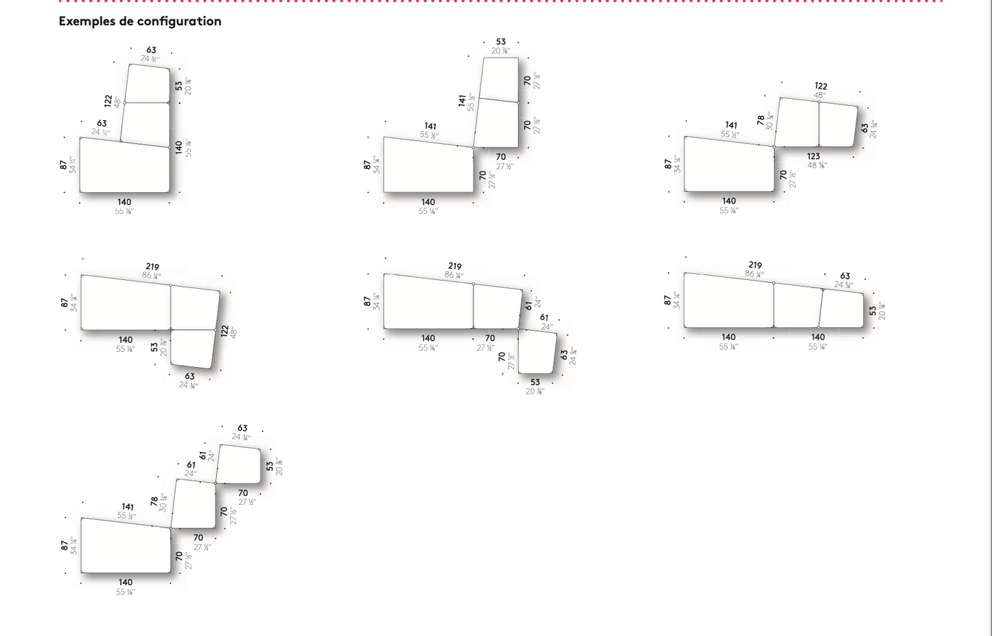 Table modulable Campo d'oro