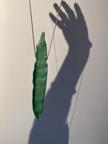 Collier Cosse de petits pois